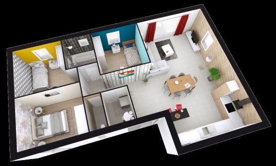 Maison individuelle 5 pièces