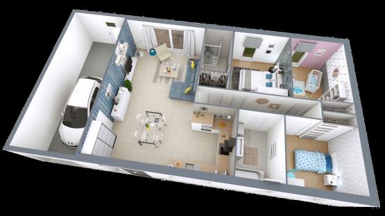 Maison individuelle 5 pièces