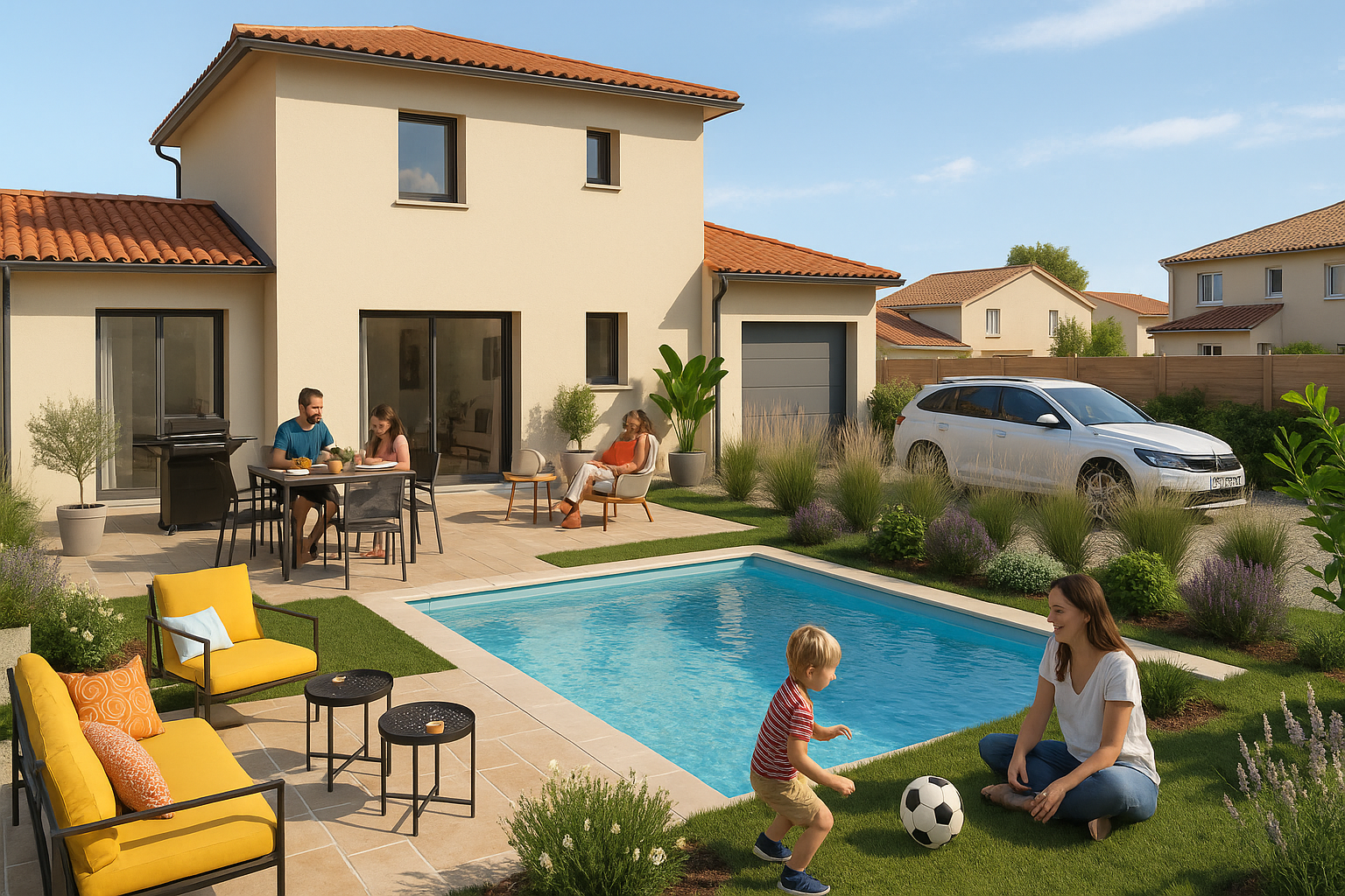 Magnifique maison individuelle en vente à Vaux-en-Beaujolais (69460)