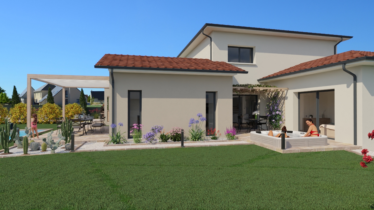 vente Terrain et Maison à construire Valencin (38) 2