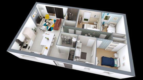 Maison individuelle 5 pièces