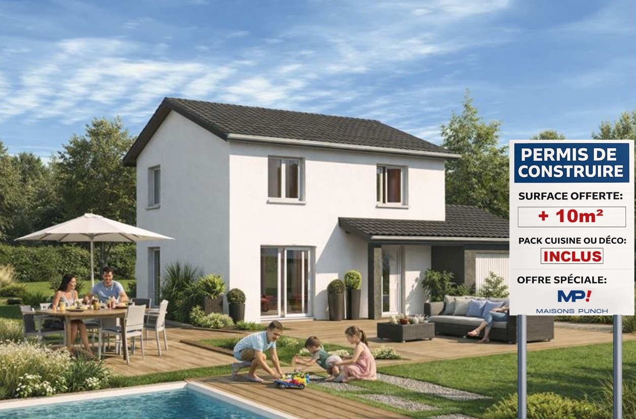 Charmante maison à construire de 93m2 en vente à Lancié (69220)