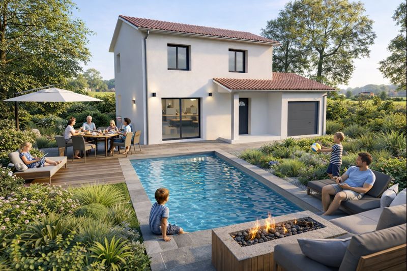 Ravissante maison de 94m2 en vente à Saint-Nizier-le-Désert (01320)