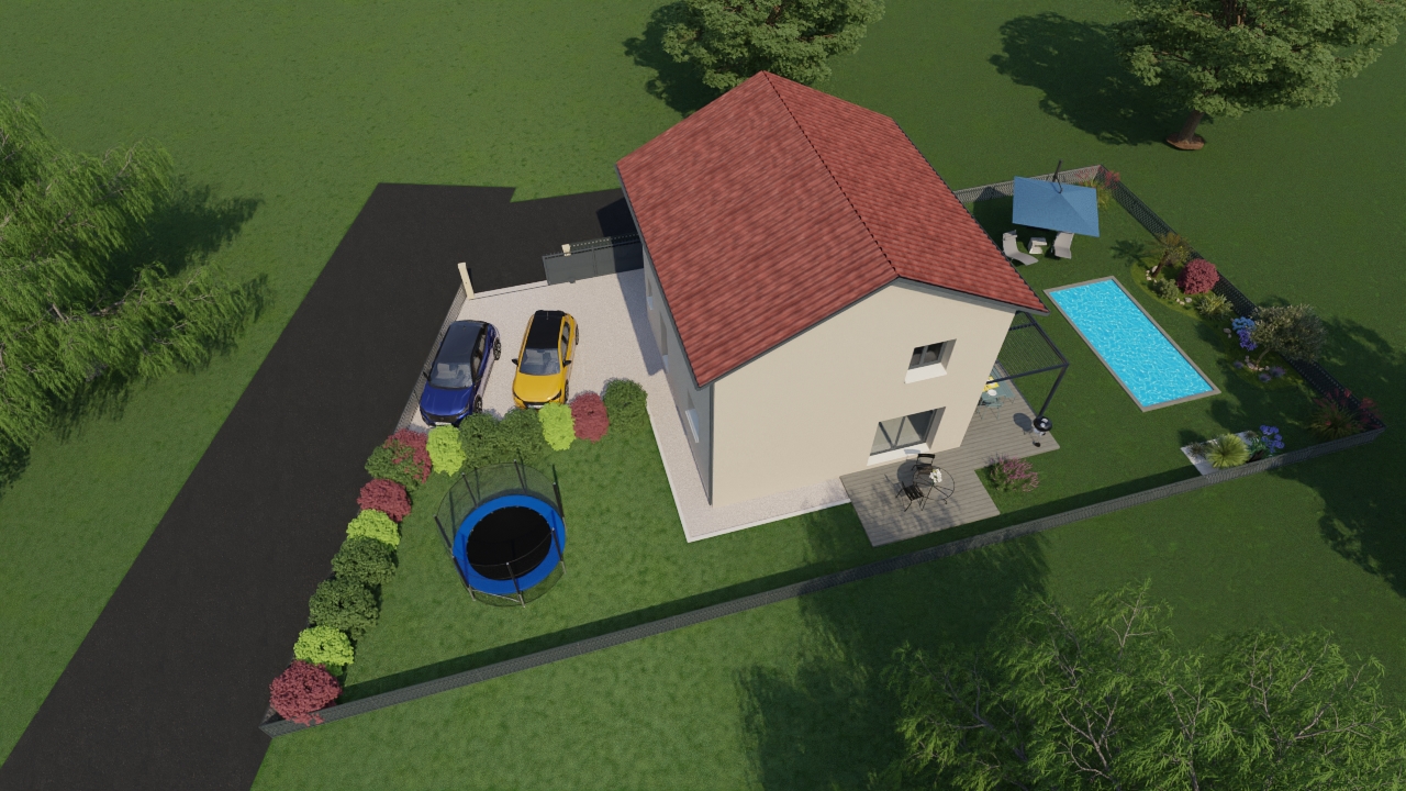 vente Terrain et Maison à construire Saint-Marcel-Bel-Accueil (38) 2