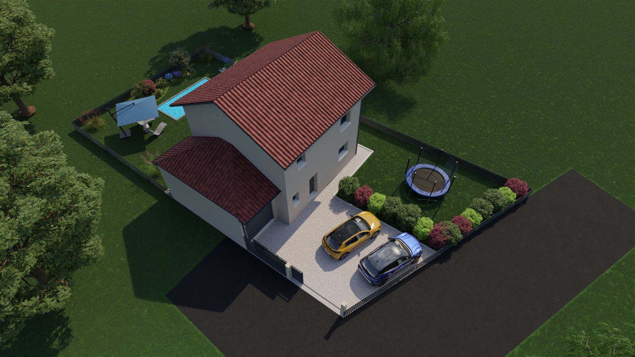 vente Terrain et Maison à construire Saint-Marcel-Bel-Accueil (38) 2