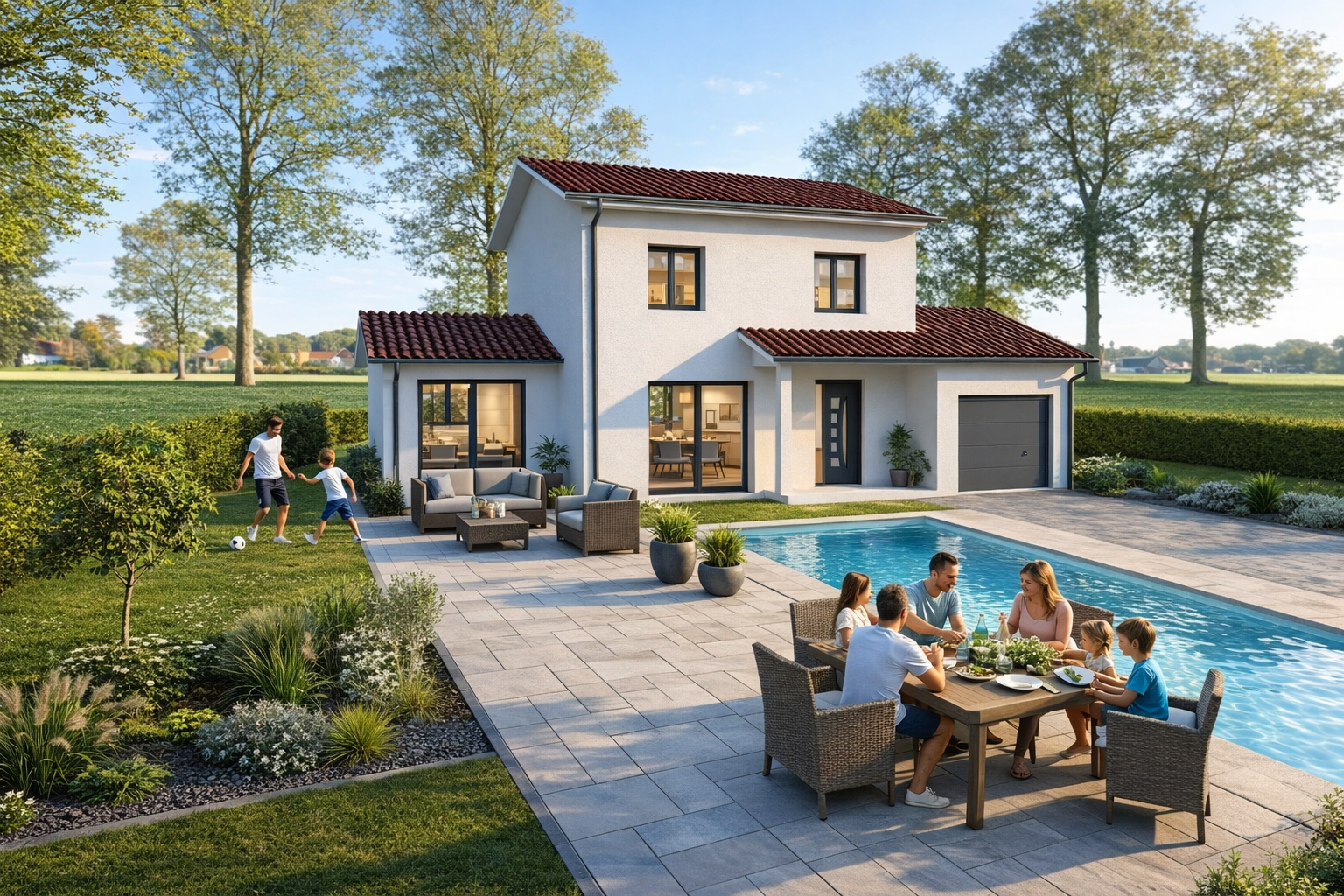 Superbe maison à vendre de 97m2 à Sérézin-du-Rhône (69360)