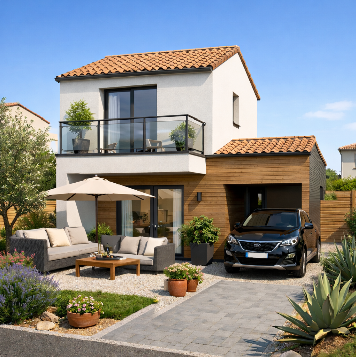 maison individuelle de 94m2 à La Balme-les-Grottes