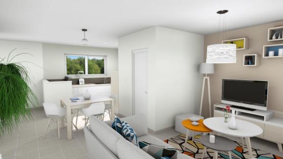 Maison individuelle 3 pièces