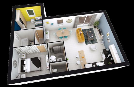 Maison individuelle 4 pièces