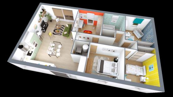 Maison individuelle 5 pièces