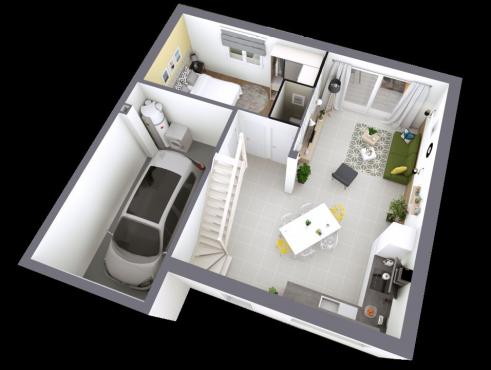 Maison individuelle 6 pièces