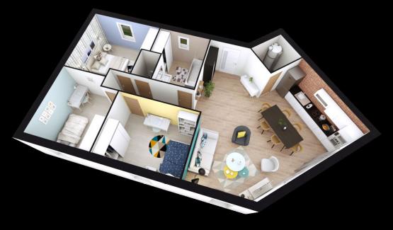 Maison individuelle 4 pièces