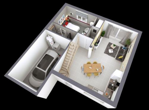 Maison individuelle 5 pièces