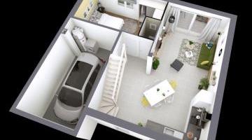 Maison individuelle 6 pièces