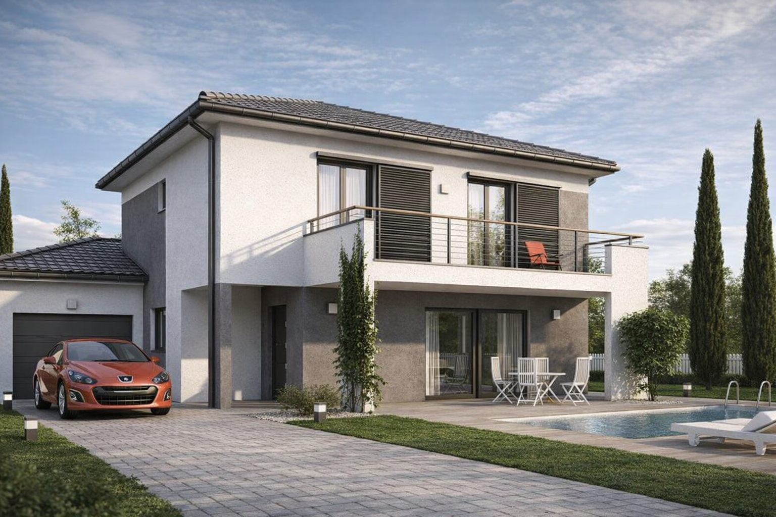 Magnifique maison à construire à Saint-Georges-de-Reneins