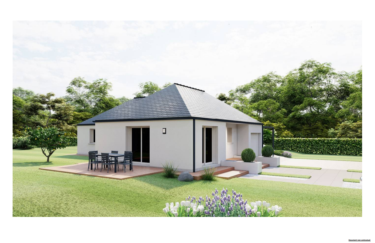 Photo maison Terrain viabilis&eacute; + maison