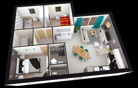 Maison individuelle 4 pièces