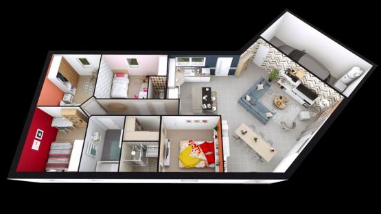 Maison individuelle 5 pièces