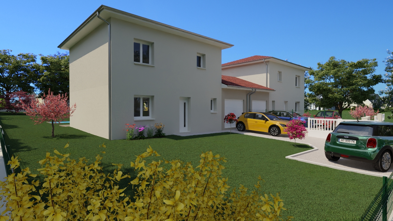 vente Terrain et Maison à construire Valencin (38) 2