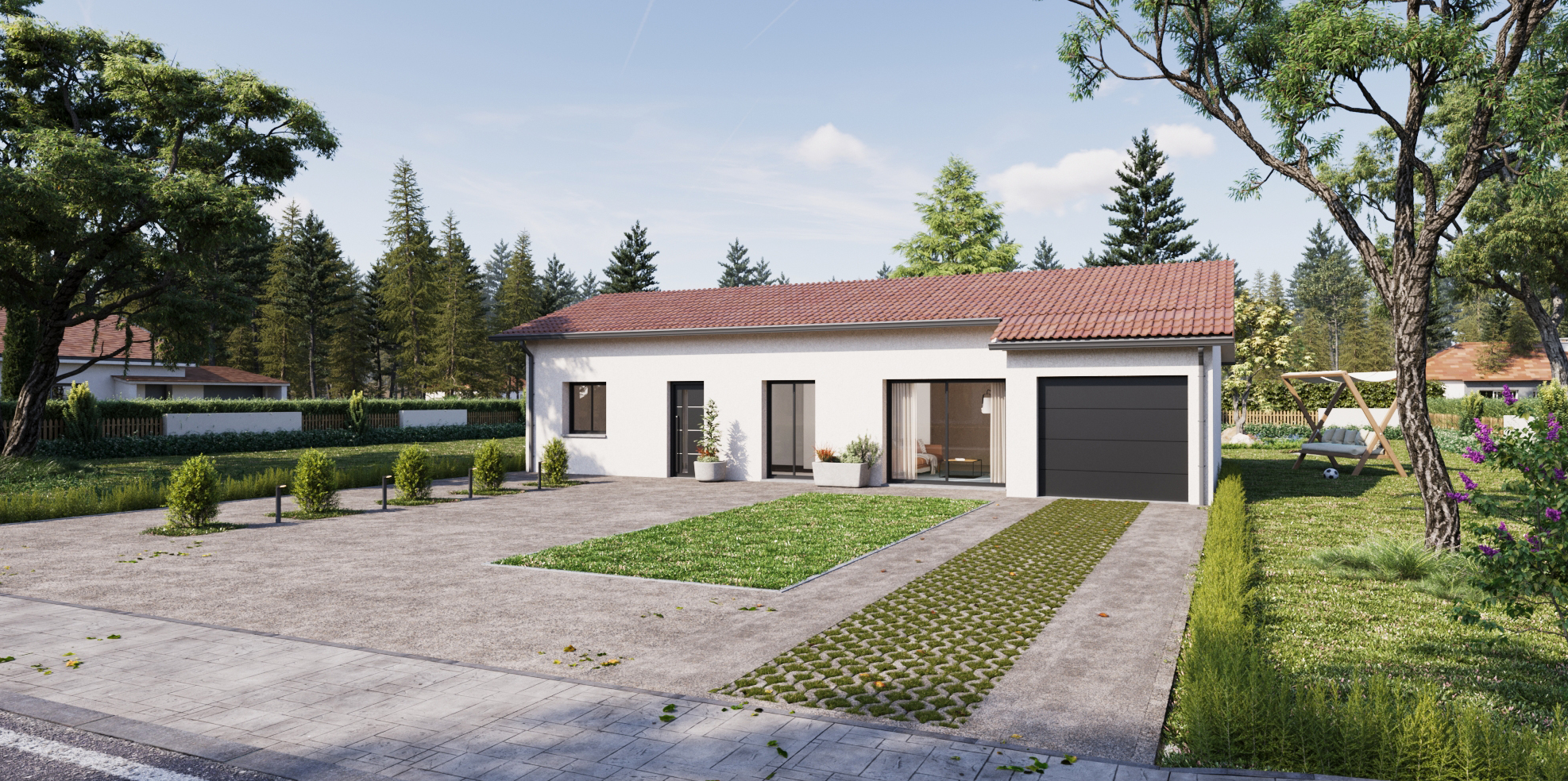 maison de 80m2 disponible à Ars-sur-Formans