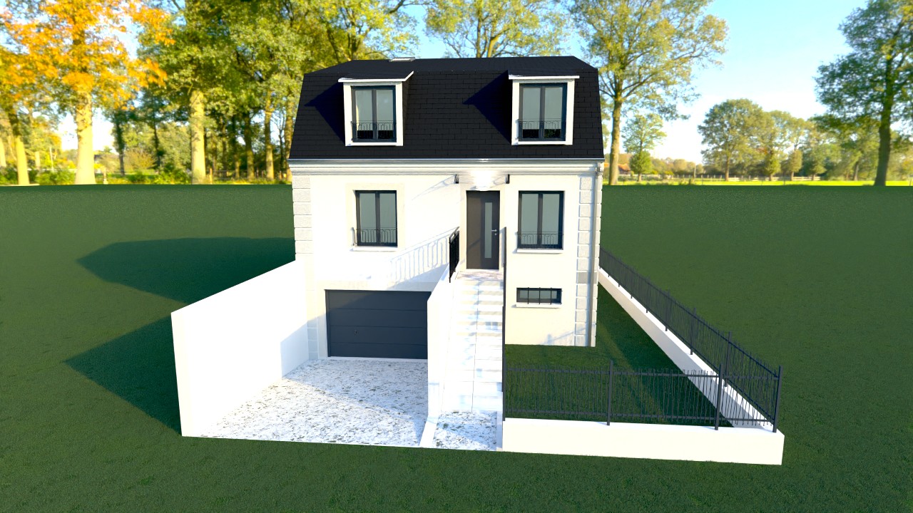 Photo maison BEAU TERRAIN RARE SUR LE SECTEUR