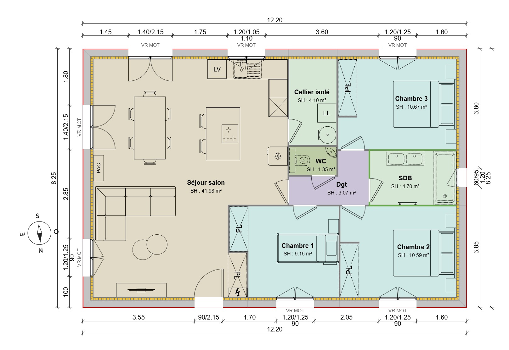 vente Terrain et Maison à construire Saint-Romain-de-Jalionas (38) 2