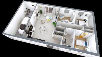 Maison individuelle 4 pièces