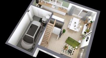 Maison individuelle 4 pièces