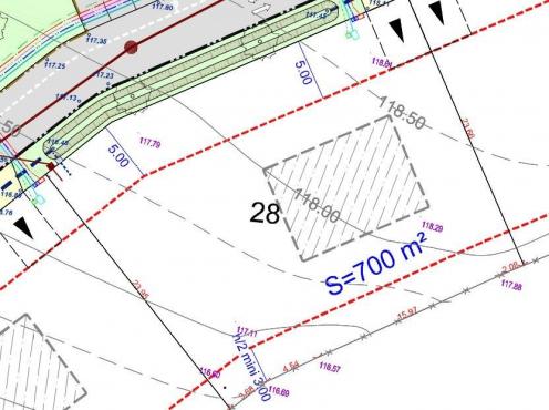 Terrain constructible 700