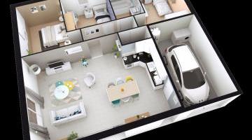 Maison individuelle 4 pièces