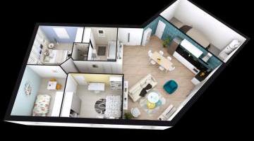 Maison individuelle 4 pièces