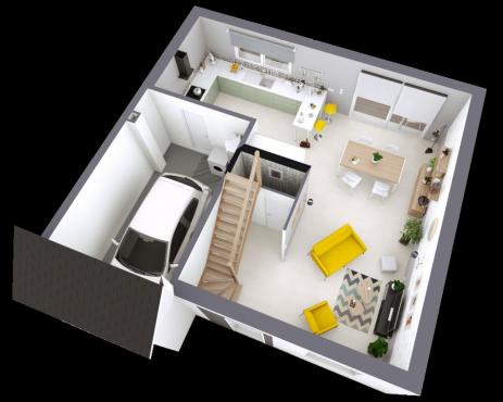 Maison individuelle 4 pièces