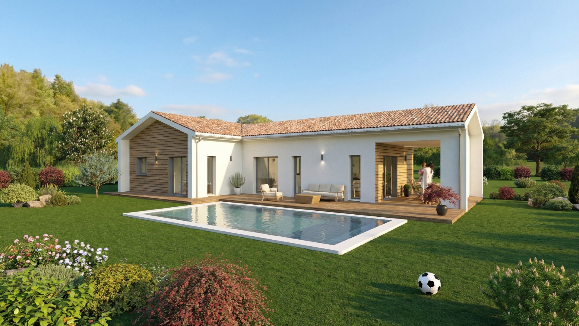Vivre au bord de l'eau à Caillac : votre maison contemporaine de 105 m²