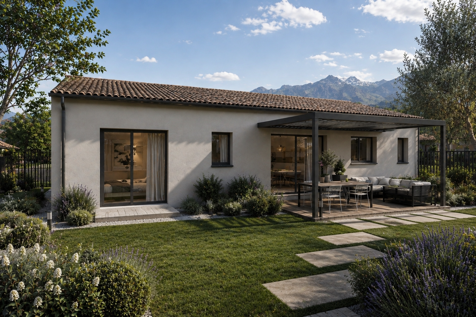 Maison 96m² — Les Granges-Gontardes