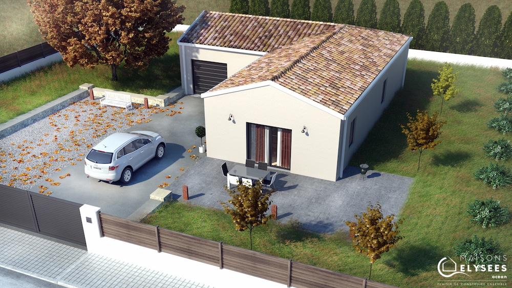 Maison 66m² — Saint-Romain-de-Benet