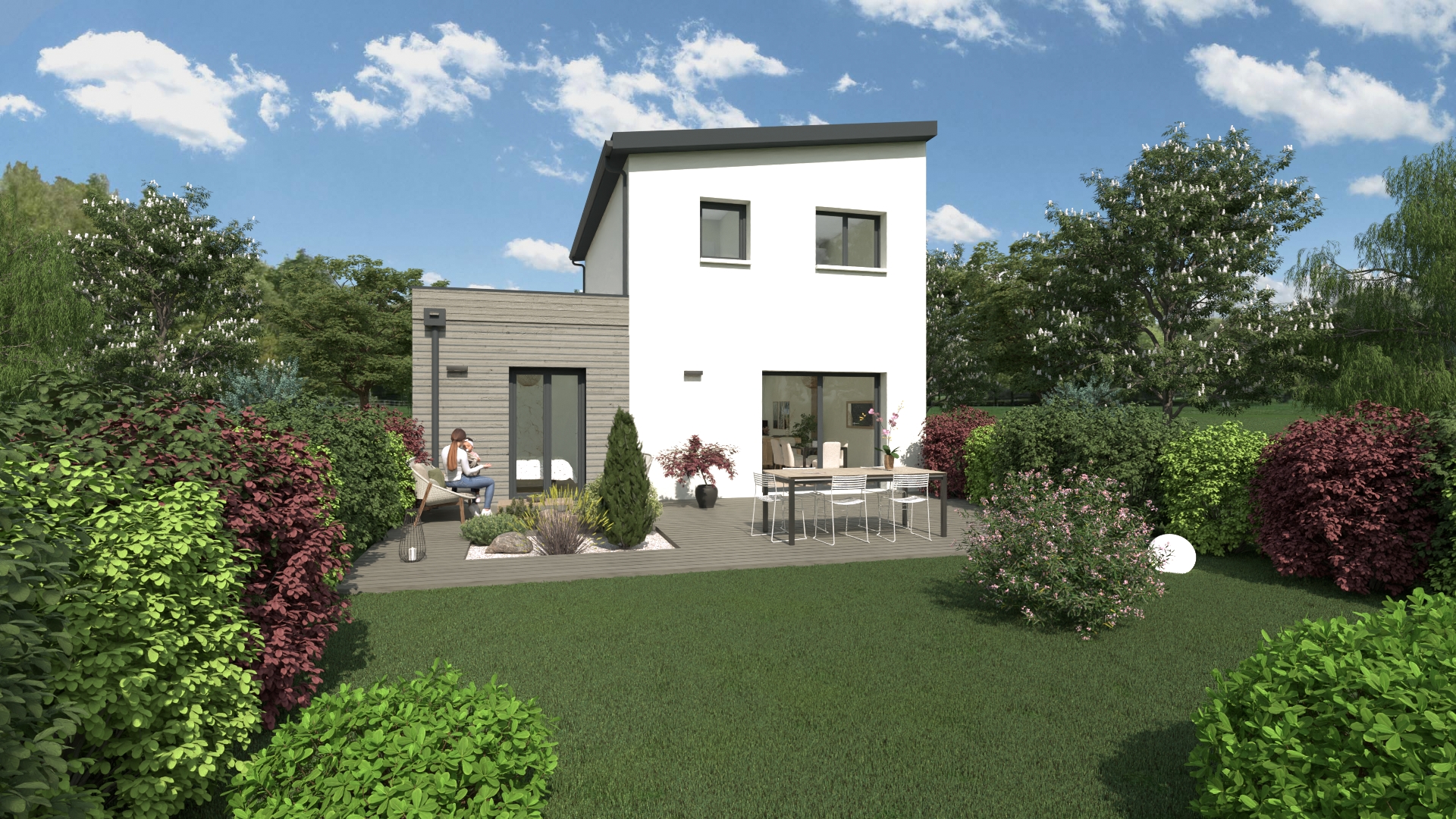 Maison + terrain Saint-Branchs