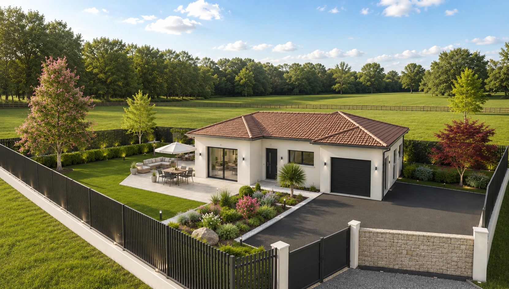 Ravissante maison à construire de 89m2 disponible à Massieu