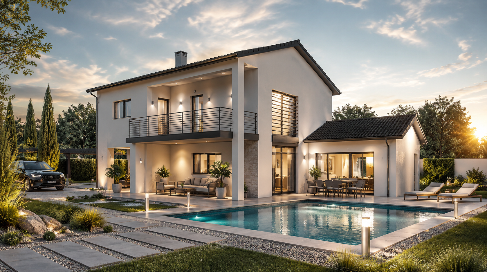 Agréable maison à construire disponible à Ambérieux-en-Dombes (01330)