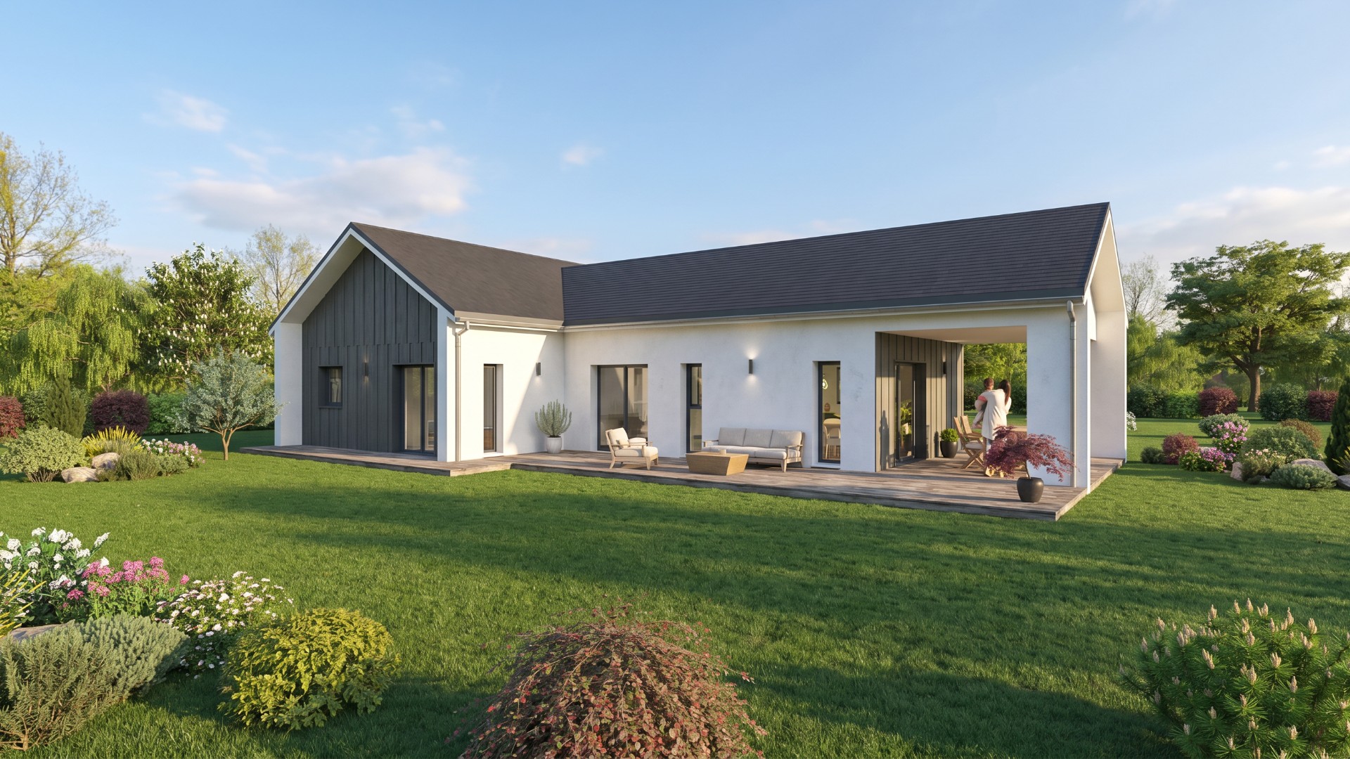 Projet d'exception entre Rocamadour et Padirac : Villa contemporaine T4 sur un magnifique terrain de 2 200 m² à Rignac