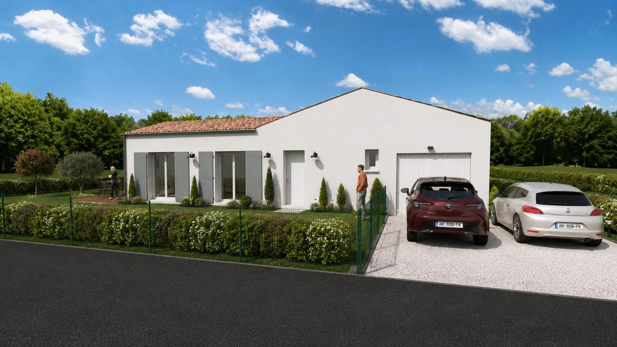 Maison 71m² — Saint-Romain-de-Benet