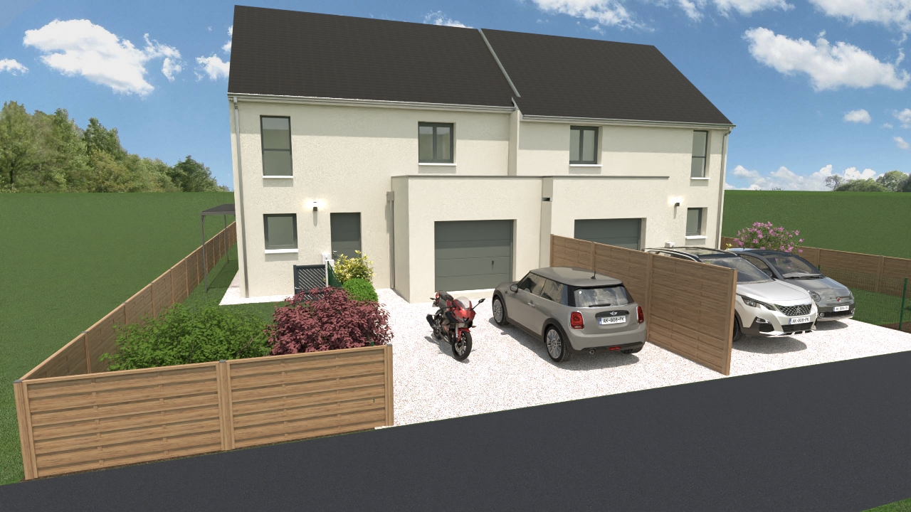 Maison Investisseurs + Terrain Ballan Miré