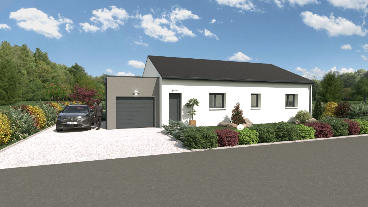 Maison + terrain Chanceaux-sur-Choisille