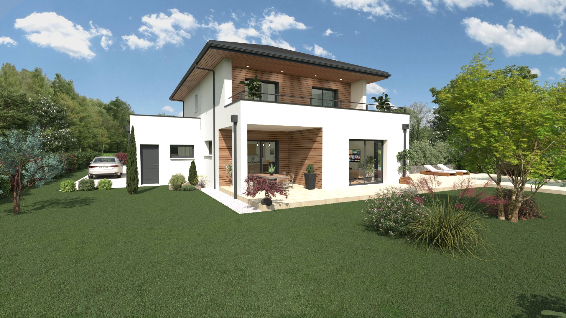 Terrain + maison 148m² à Olemps (12510)