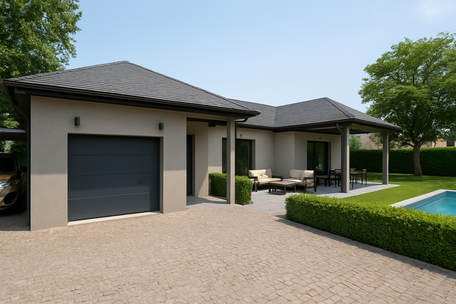 Maison 90m² — Neyron