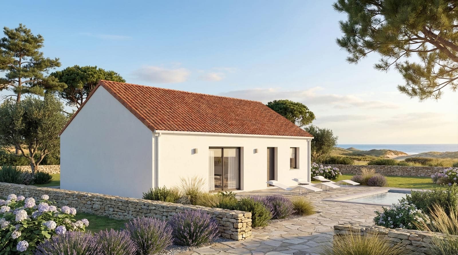 Maison 70m² — Saint-Vincent-sur-Jard