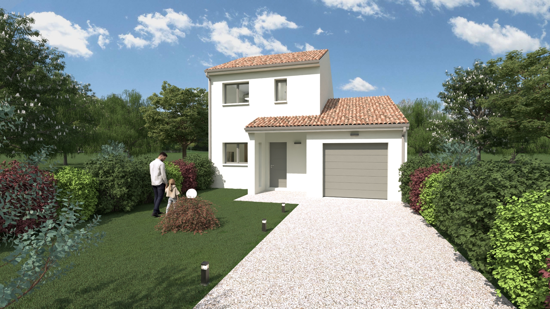 Maison 85m² — Coëx