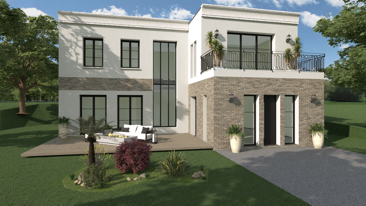 Photo maison Belle maison contemporaine de 200m2