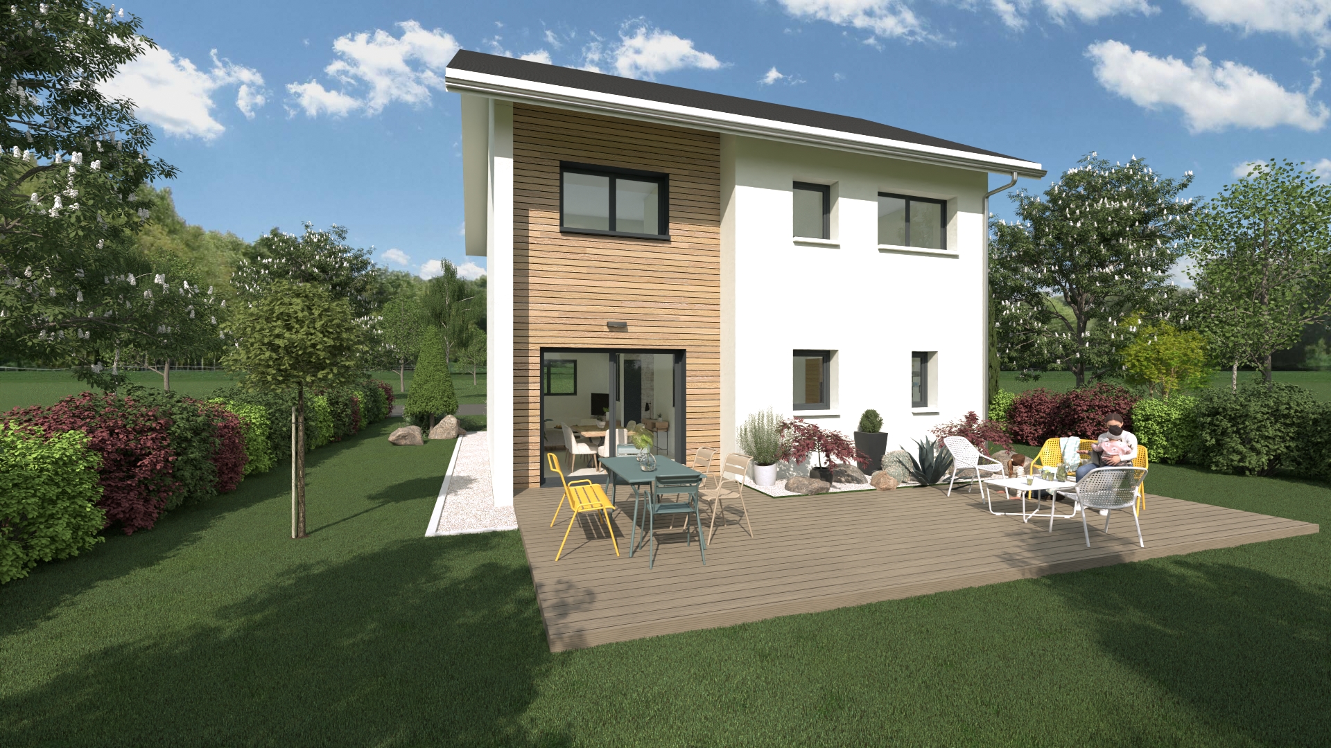 Maison à construire sur Etercy, bel environnement