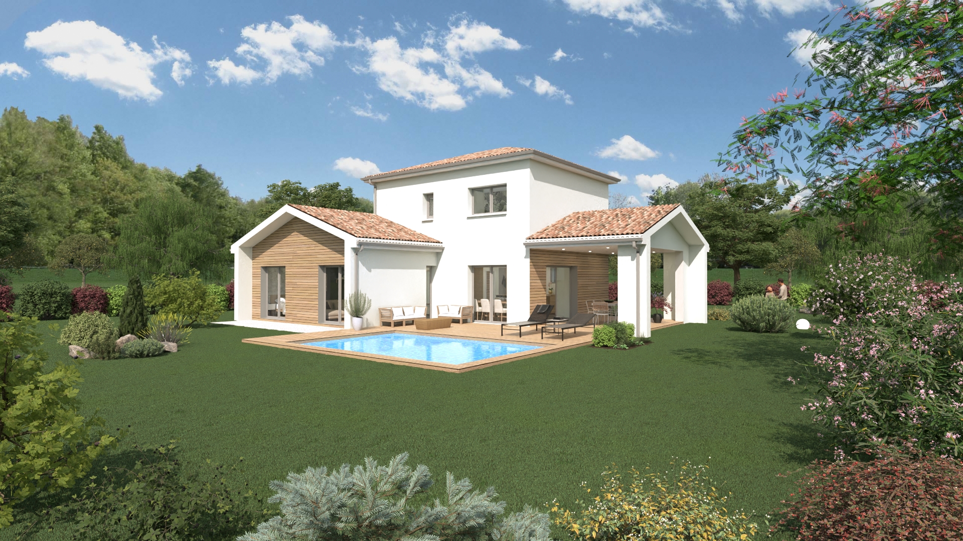 Magnifique maison à construire sur ST EUSEBE 74150