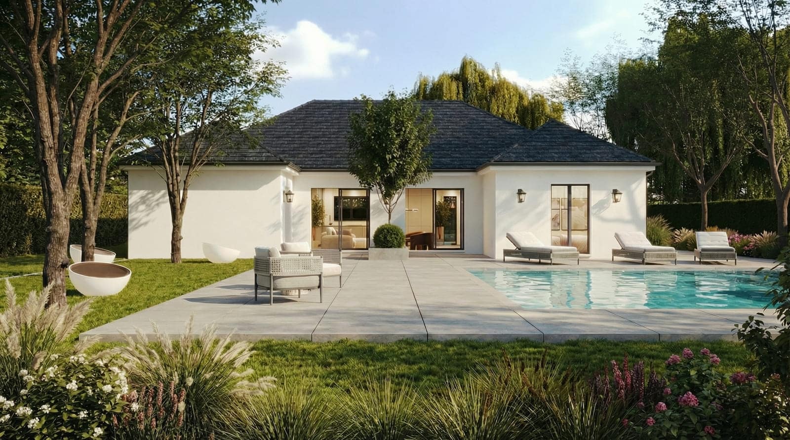 Maison 125m² — La Vaupalière